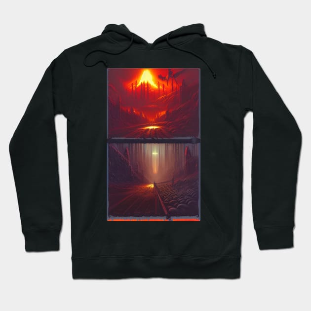 Gehenna Hoodie by Quotechella Merch